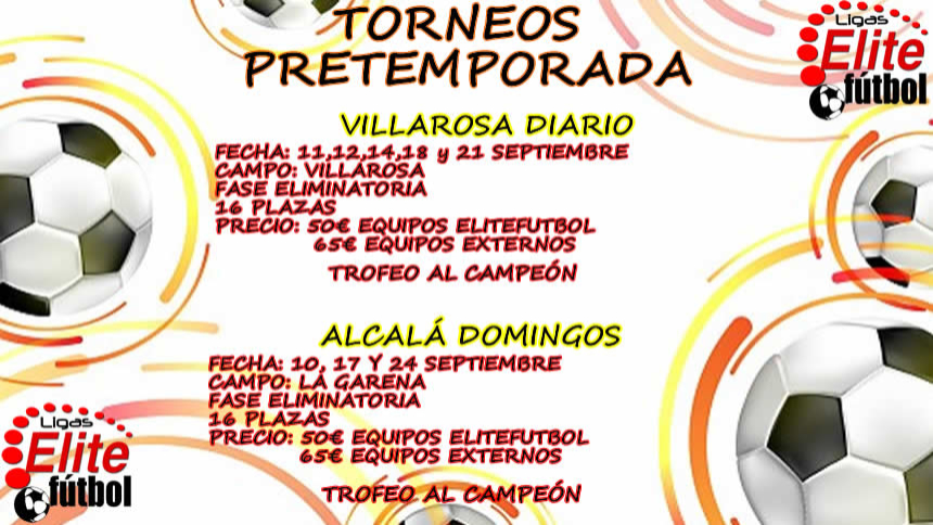TORNEOS PRETEMPORADA